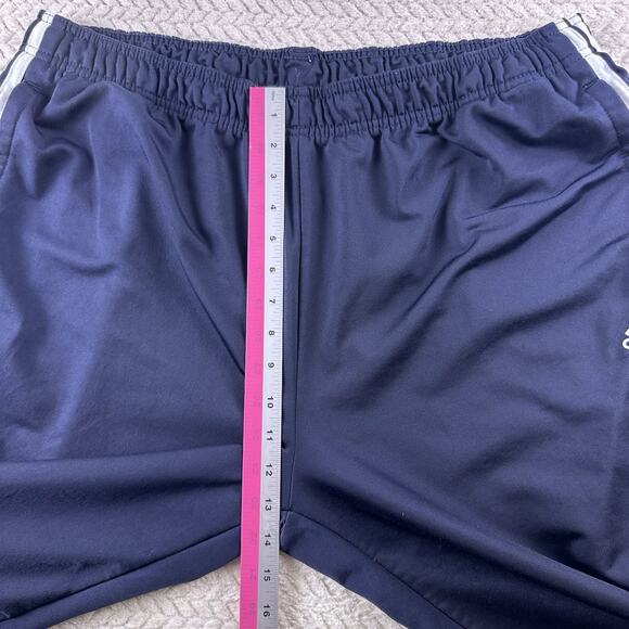 Adidas Classic Fleece Sweat Pants Mens 2XL Black 3 Stripes Logo Running Gym - Picture 6 of 11